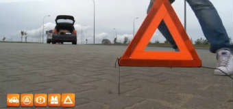 Zabezpieczenie wypadku. Źródło: YouTube