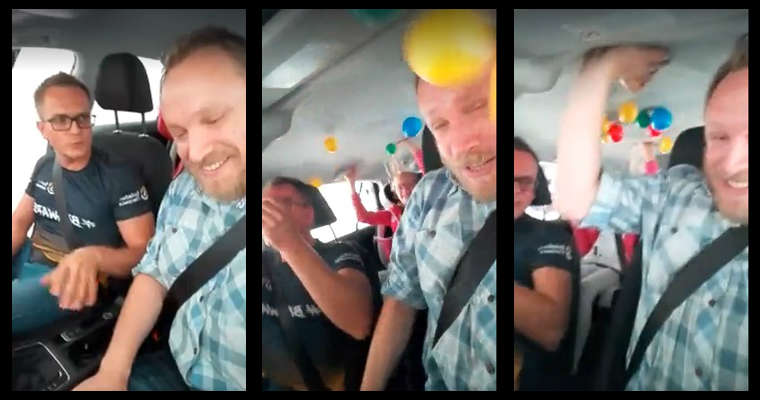 Dachowanie - edukacja w symulatorze. Fot. brd24.pl