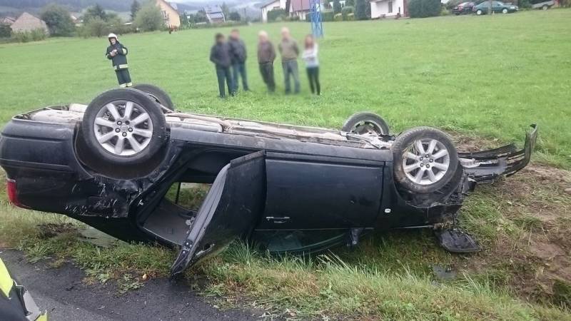 Dachowanie w miejscowości Bilsko. Źródło: PSP Nowy Targ