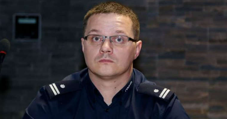 Mł. insp. Mariusz Ciarka, rzecznik prasowy Komendanta Głównego Policji. Fot. Krzysztof Łach/CC-BY-4.0