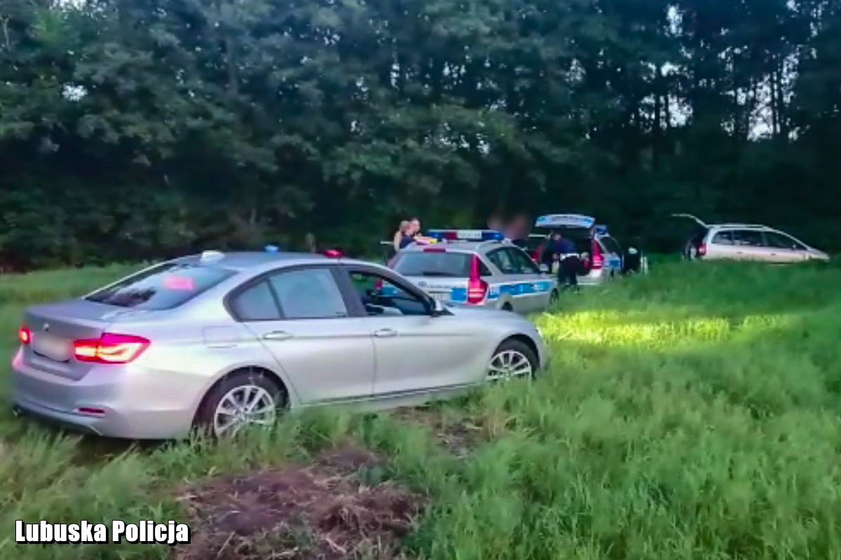 Kierowca po amfetaminie uciekał policji w powiecie nowosolskim. Fot. policja