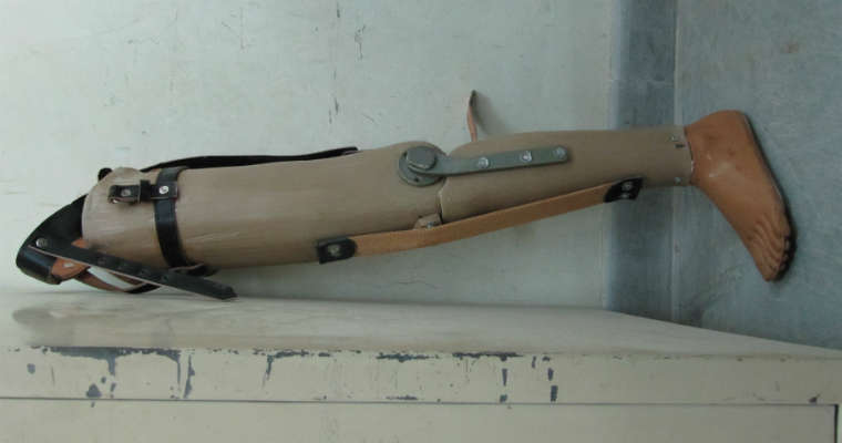 Proteza nogi. Fot. Nadya Peek/Flickr/CC BY 2.0