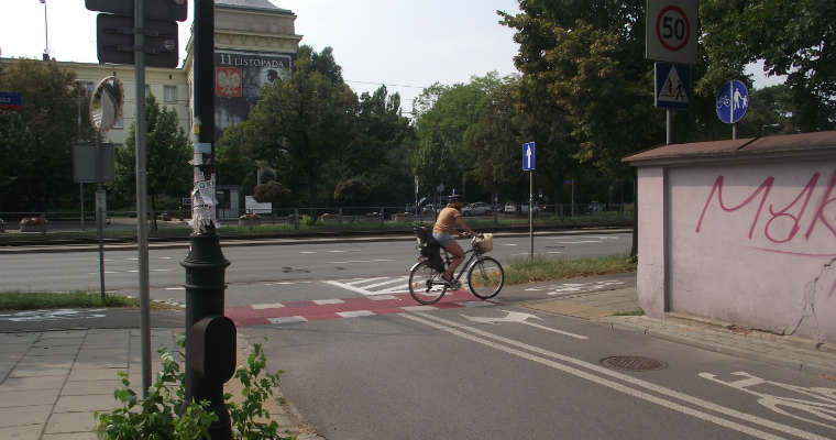 Skrzyżowanie po modernizacji. Fot. brd24.pl