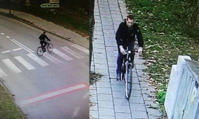 Rowerzysta z Wągrowca, który potrącił dziecko i odjechał. Fot. Policja