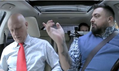 Tomasz Sekielski w #OnetRano kazał pasażerowi zapiąć pasy, bo ktoś może o tym "donieść" i mieć satysfakcję Źródło: YouTube