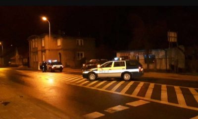 Kierowca potrącił dwóch chłopców przechodzących na przejściu w Kamiennej Górze. Fot. Policja