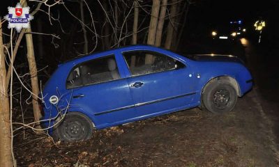 W Wilczyskach kobieta została przygnieciona przez własny samochód Fot. Policja