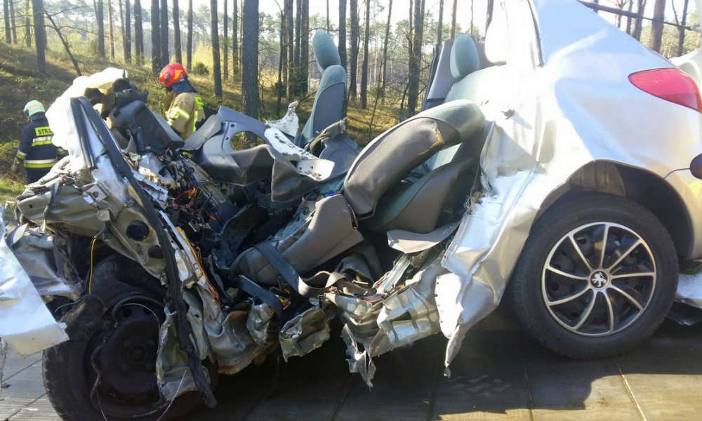 Śmiertelny wypadek w Emilianowie pod Bydgoszczą Fot. Policja