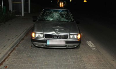 Kierowca audi śmiertelnie potrącił pieszego w miejscowości Kosarzew Dolny Kolonia Fot. Policja