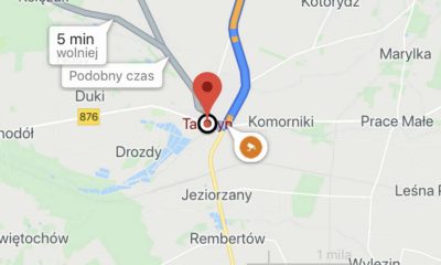 Google Maps rozpoczęło pokazywanie fotoradarów na polskich drogach. Widoczne są też rejestratory czerwonych świateł i odcinkowe pomiary prędkości