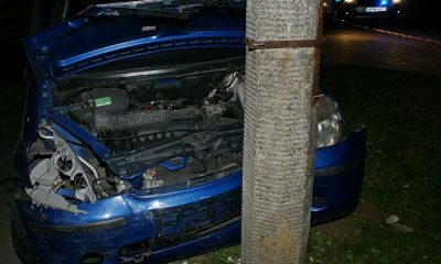 Kierowca mercedesa potrącił pieszą w Suwałkach. Fot. Policja