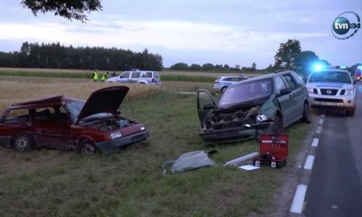 Śmiertelny wypadek w miejscowości Horodyszcze Źródło: TVN24
