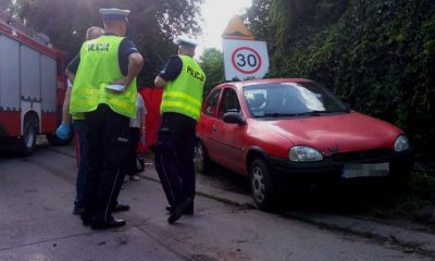 Pod kołami osobowego opla w Rybniku zginął spacerujący z rodzicami 7-latek. W samochodzie wszyscy byli pijani, wszyscy zostali zatrzymani Fot. Policja