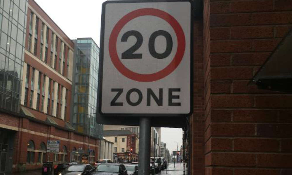 Strefa 20 mph Źródło: https://www.glasgow.gov.uk/