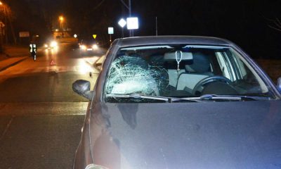 Kierowca opla wjechał w 15-latkę przechodzącą przez przejście dla pieszych w Limanowej. Dziewczynka została ranna Fot. Policja