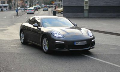 Porsche panamera - taki model samochodu brał udział w wypadku w Bujnach Fot. CC0