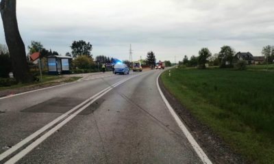 Wypadek w Stopce koło Koronowa. Źródło: Facebook/OSP Gościeradz