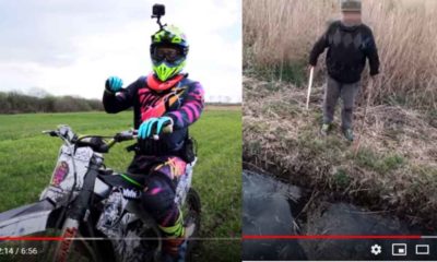 Artur Puzio w starciu z rolnikiem Źródło: YouTube