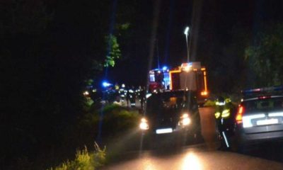 Pijany kierowca wjechał w dwie 14-latki w Porażu. Jedna dziewczynka nie przeżyła wypadku. Fot. Policja