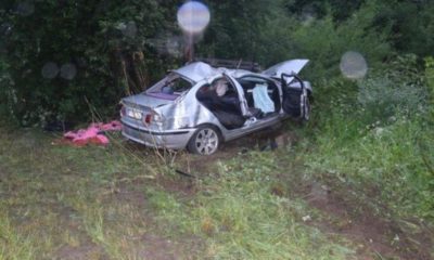 17-latek zginął w wypadku, gdy uciekał przed patrolem policji. Bał się, bo nie miał prawa jazdy. Groziłoby mu za to 500 zł mandatu Fot. Policja