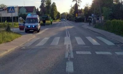 27-letni motocyklista zabił 64-letnią pieszą na pasach w Bychawie Fot. Policja