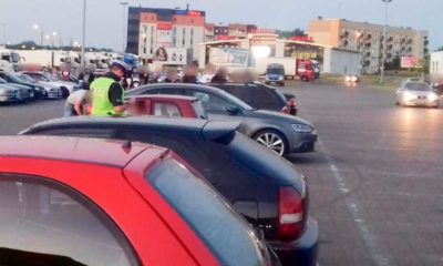 Policjanci przerwali "zabawę" w Gorzowie Wielkopolskim. Przyjechało tam ponad 300 osób Fot. Policja