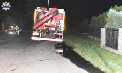 22-latek jechał pijany i zabił 13-letniego chłopca idącego poboczem Fot. Policja