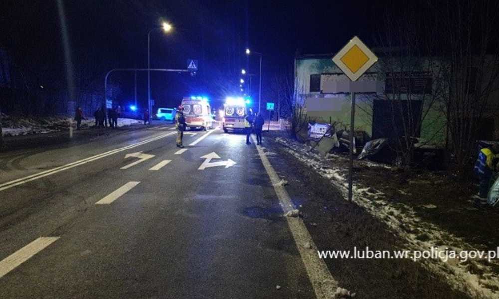 Miejsce, w którym 23-letni Krzysztof S. zabił 40-letniego pieszego na pasach. Fot. Policja