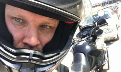 Sam oczywiście też jeżdżę w kasku. Zawsze, gdy jadę motocyklem Fot. brd24.pl