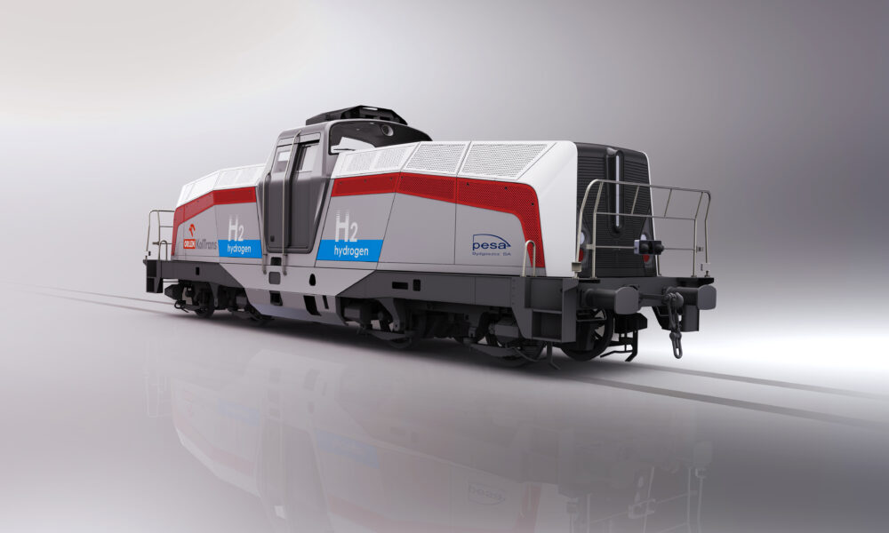 Lokomotywa wodorowa Pesa ma zostać pokazana już jesienią Fot. mat prasowe