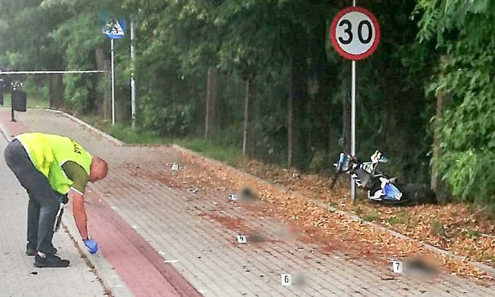 Kierowca busa zabił 16-latka na drodze w Drezdenku Fot. Policja
