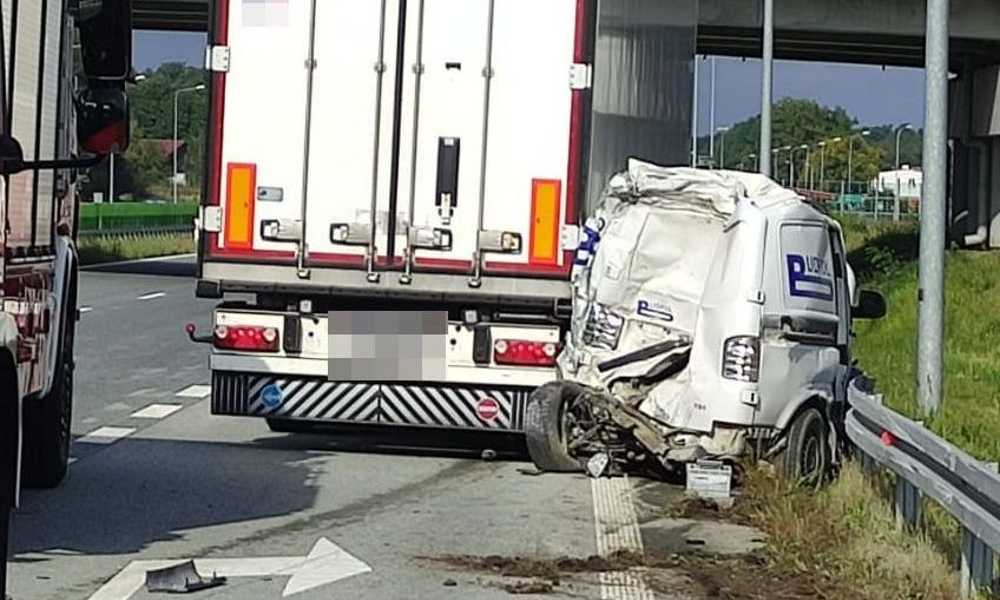 W wypadku na drodze ekspresowej S17 życie stracił 23-latek Fot. Policja