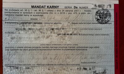 Mandat 2,5 tys. zł dla rowerzysty jeżdżącego w stanie nietrzeźwości Fot. policja