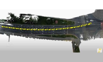 Według ekspertów Patryk P. pokonywał długi łuk na drodze w uślizgu. To nie pieszy spowodował, że auto jechało driftem Źródło: YouTube/Bitwy drogowe