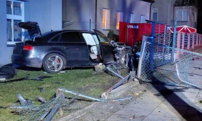 Ratownicy na miejscu w Międzyzdrojach zastali ciała zabitych pieszych na ulicy i pusty samochód Fot. Facebook/OSP Kołczewo