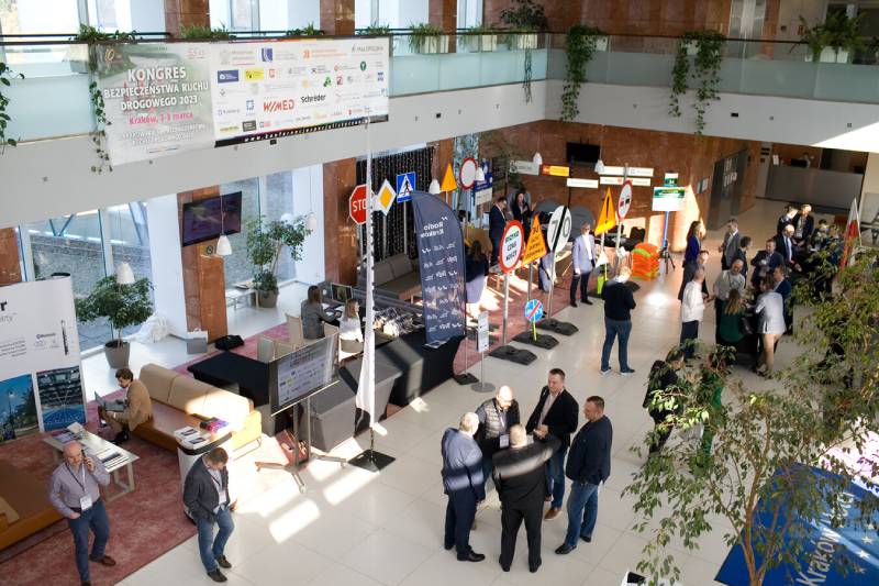Kongres Bezpieczeństwa Ruchu Drogowego to coroczna konferencja branżowa. Na zdjęciu wydarzenie w 2023 r. Fot. Media-Pro