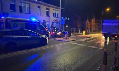 Miejsce wypadku w Gryficach Źródło: Facebook/Gryfice24 online