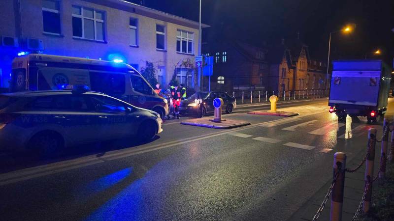 Miejsce wypadku w Gryficach Źródło: Facebook/Gryfice24 online