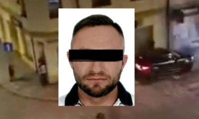 Dawid Z. był poszukiwany za próbę sprowadzenia katastrofy lądowej w Głogowie. Został zatrzymany Fot. Policja