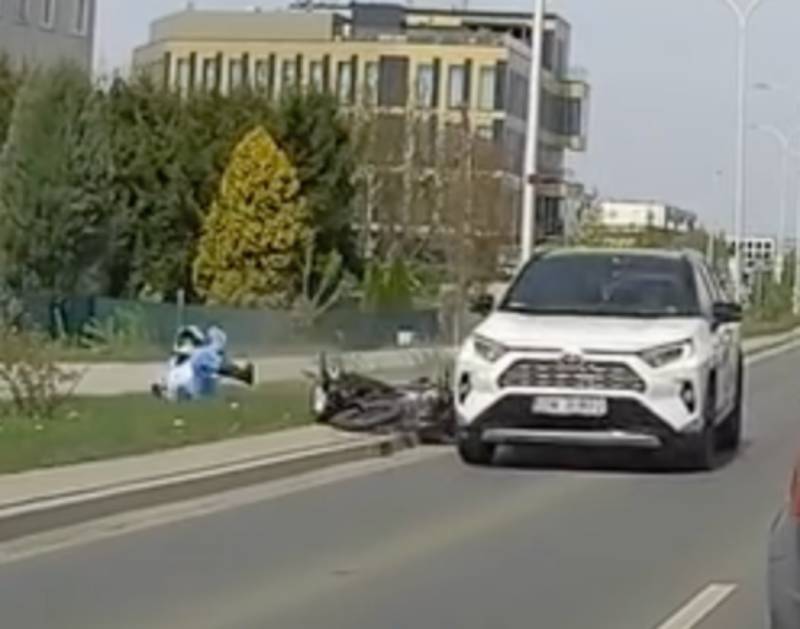 Wjechał w motocyklistkę. Wiadomo, jaką karę dostał