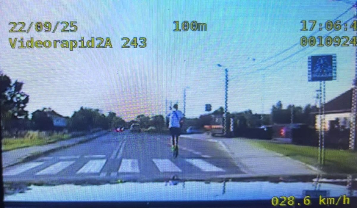 14-latek uciekał przed policjantami na odblokowanej hulajnodze elektrycznej