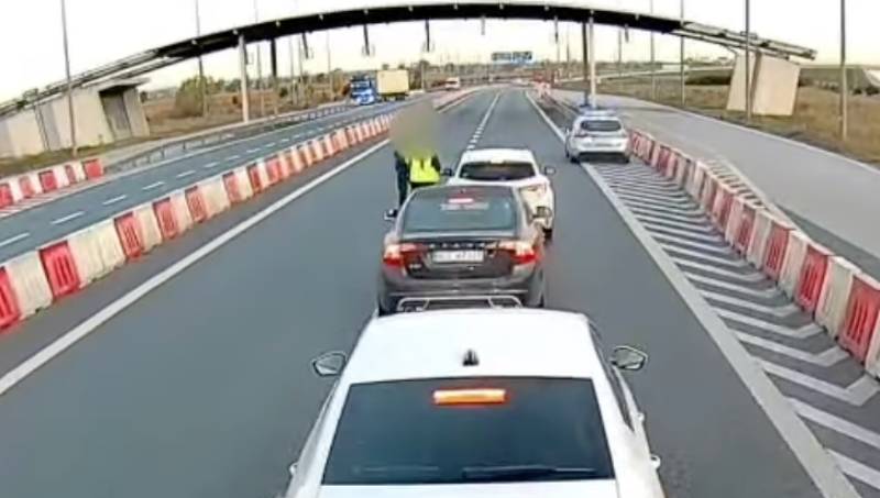 Ominęła kontrolę trzeźwości na A1. Policjanci: „Nie będziemy za nią biegać”