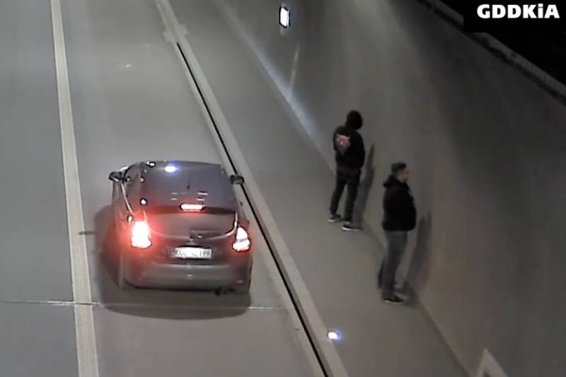 Olali przepisy. GDDKiA pokazała nagranie z tunelu