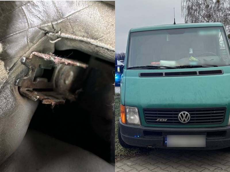 Wiózł żonę z zepsutym pasem bezpieczeństwa. Wypadła na zakręcie