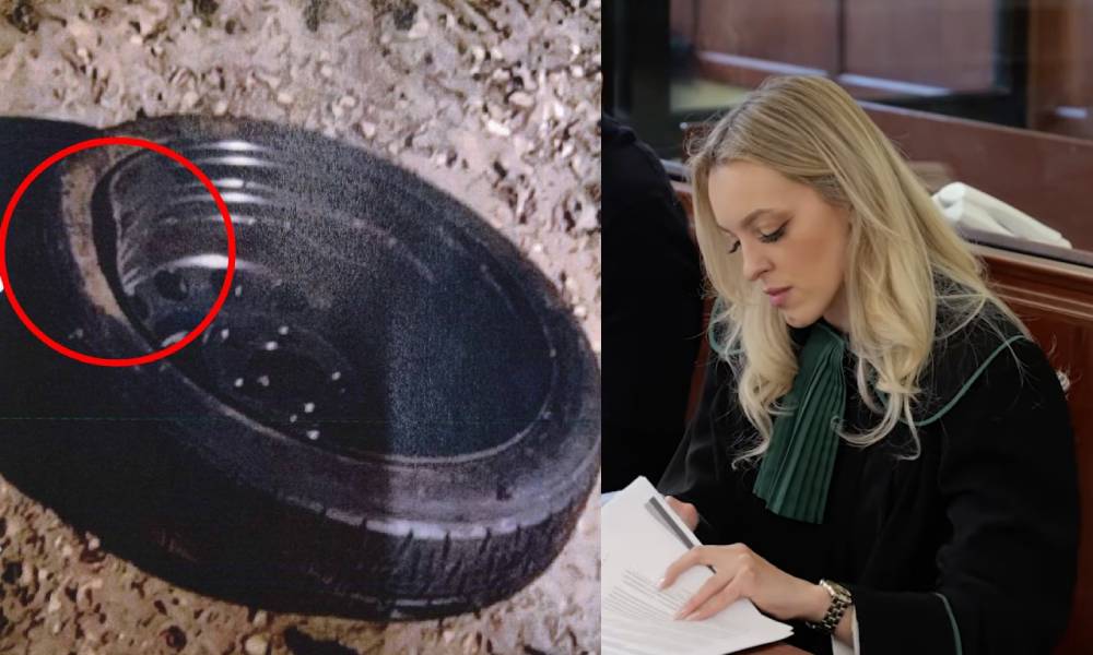 Jak koło zapasowe rozjechało Łukasza Gila, eksperta obrony Sebastiana M.
