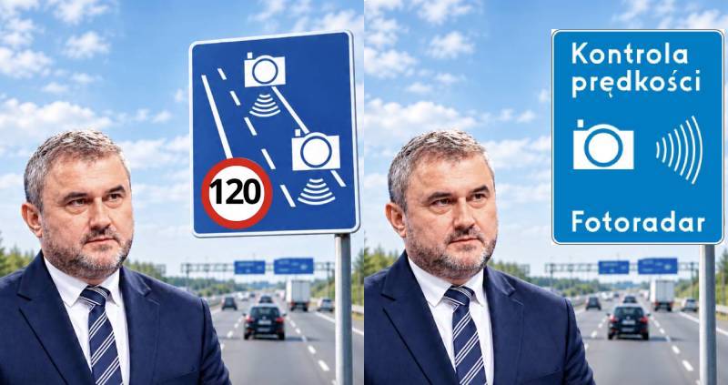 Odcinkowe pomiary z informacją o ograniczeniu, a fotoradary nie. Dlaczego?
