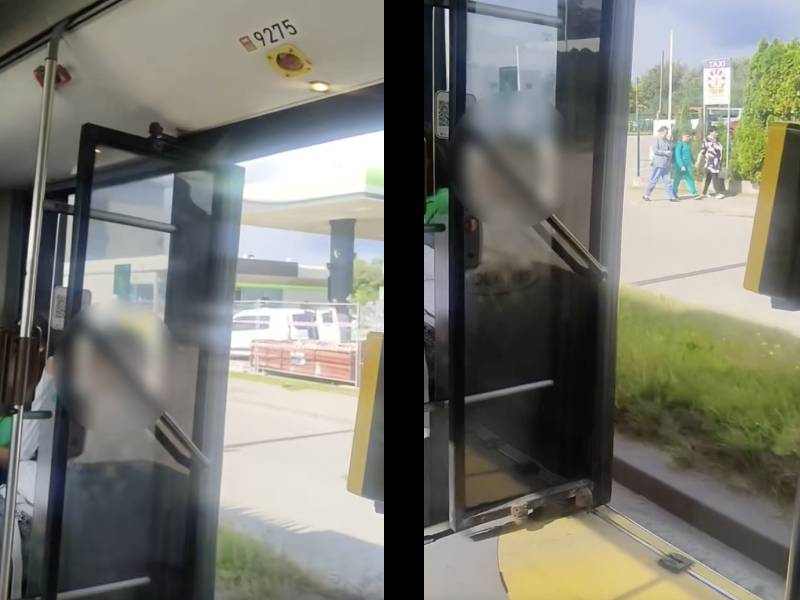 Po śmiertelnym wypadku autobus PKS Gdańsk znów jechał z otwartymi drzwiami