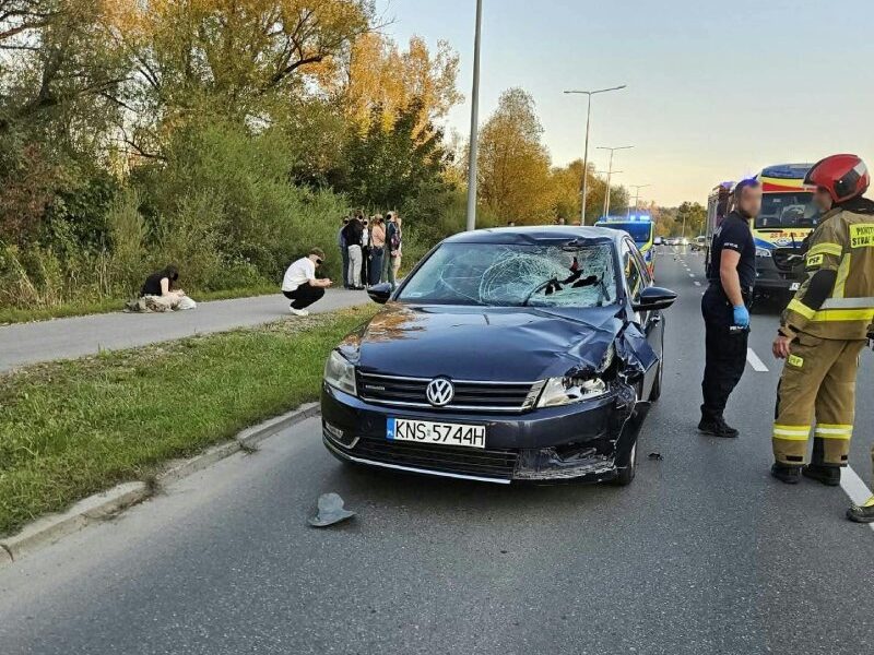 Drogowe morderstwo w Nowym Sączu to nie był wypadek. Ścigali się. Zatrzymany drugi kierowca