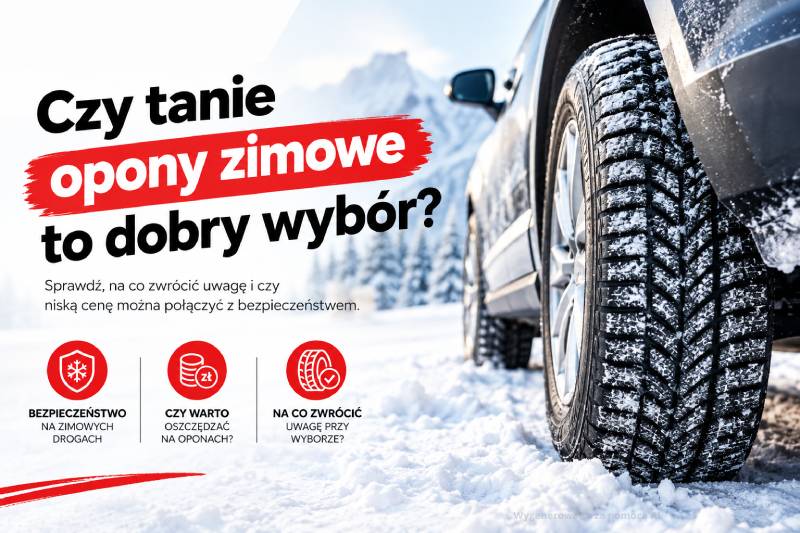 Czy tanie opony zimowe to dobry wybór? Sprawdź, na co zwrócić uwagę